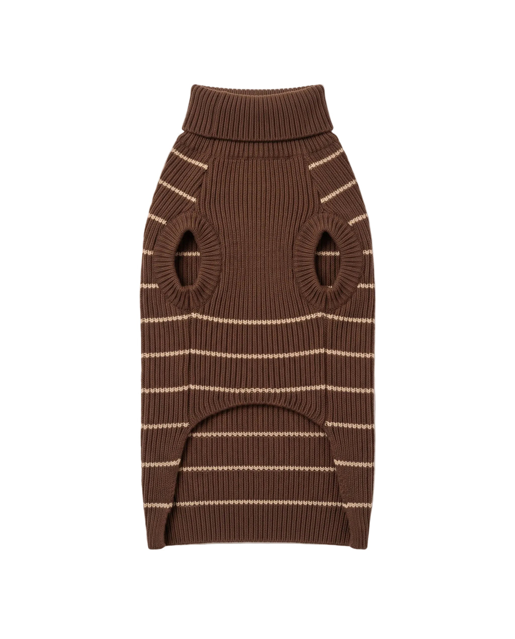 Pull Châtaigne Rayé